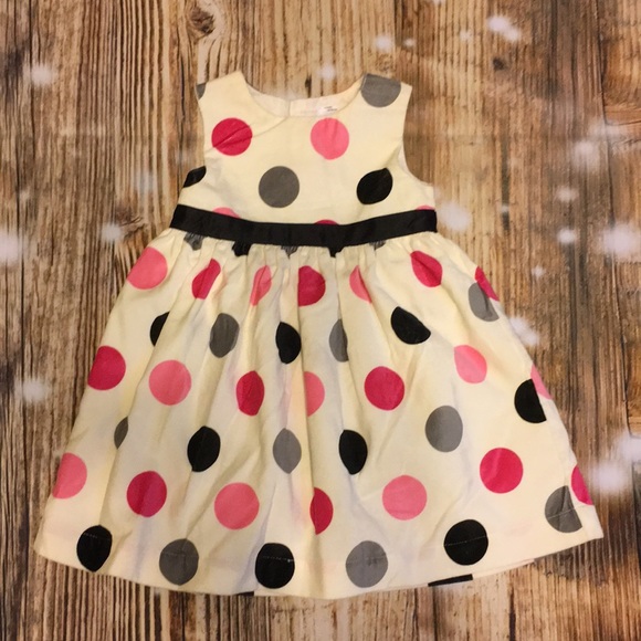 Carter's Other - Carter’s Pink & Grey Pock a Dot